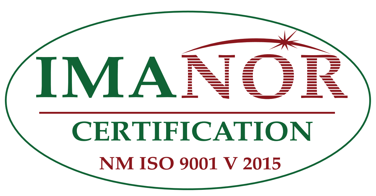 Certification IMANOR NM ISO 9001 v2015